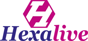 HexaLive Logo 2024 very small
